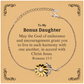to my bonus daughter gifts may the god of endurance bible verse scripture sunflower bracelet birthday confirmation gifts for bonus daughter