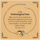 to my unbiological son gifts may the god of endurance bible verse scripture sunflower bracelet birthday confirmation gifts for unbiological son