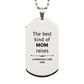 funny personal care aide mom gifts the best kind of mom raises personal care aide birthday mothers day cute silver dog tag for personal care aide mom