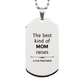 funny tax preparer mom gifts the best kind of mom raises tax preparer birthday mothers day cute silver dog tag for tax preparer mom