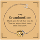to my grandmother thank you gifts you are appreciated more than you know appreciation sunflower bracelet for grandmother birthday unique gifts for grandmother