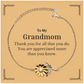 to my grandmom thank you gifts you are appreciated more than you know appreciation sunflower bracelet for grandmom birthday unique gifts for grandmom