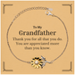 to my grandfather thank you gifts you are appreciated more than you know appreciation sunflower bracelet for grandfather birthday unique gifts for grandfather