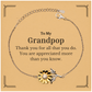 to my grandpop thank you gifts you are appreciated more than you know appreciation sunflower bracelet for grandpop birthday unique gifts for grandpop