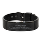 to my papa thank you gifts you are appreciated more than you know appreciation black shark mesh bracelet for papa birthday unique gifts for papa