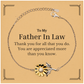 to my father in law thank you gifts you are appreciated more than you know appreciation sunflower bracelet for father in law birthday unique gifts for father in law
