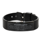 granddaughter black shark mesh bracelet always so very proud of you inspirational granddaughter birthday supporting gifts from grandpa