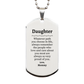 daughter silver dog tag always so very proud of you inspirational daughter birthday supporting gifts from mommy