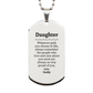 daughter silver dog tag always so very proud of you inspirational daughter birthday supporting gifts from daddy