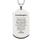 granddaughter silver dog tag always so very proud of you inspirational granddaughter birthday supporting gifts from granddad
