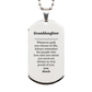 granddaughter silver dog tag always so very proud of you inspirational granddaughter birthday supporting gifts from abuelo