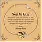 son in law sunflower bracelet always so very proud of you inspirational son in law birthday supporting gifts from bonus mom