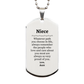 niece silver dog tag always so very proud of you inspirational niece birthday supporting gifts from aunt