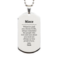 niece silver dog tag always so very proud of you inspirational niece birthday supporting gifts from uncle