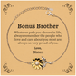bonus brother sunflower bracelet always so very proud of you inspirational bonus brother birthday supporting gifts from sister