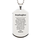stepdaughter silver dog tag always so very proud of you inspirational stepdaughter birthday supporting gifts from stepmom