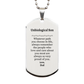unbiological son silver dog tag always so very proud of you inspirational unbiological son birthday supporting gifts from dad