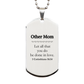 christian other mom gifts let all that you do be done in love bible verse scripture silver dog tag baptism confirmation gifts for other mom