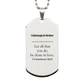 christian unbiological mother gifts let all that you do be done in love bible verse scripture silver dog tag baptism confirmation gifts for unbiological mother
