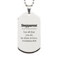 christian stepparent gifts let all that you do be done in love bible verse scripture silver dog tag baptism confirmation gifts for stepparent