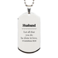 christian husband gifts let all that you do be done in love bible verse scripture silver dog tag baptism confirmation gifts for husband