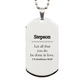christian stepson gifts let all that you do be done in love bible verse scripture silver dog tag baptism confirmation gifts for stepson