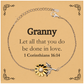 christian granny gifts let all that you do be done in love bible verse scripture sunflower bracelet baptism confirmation gifts for granny