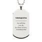 christian unbiological son gifts let all that you do be done in love bible verse scripture silver dog tag baptism confirmation gifts for unbiological son