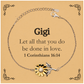 christian gigi gifts let all that you do be done in love bible verse scripture sunflower bracelet baptism confirmation gifts for gigi