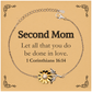 christian second mom gifts let all that you do be done in love bible verse scripture sunflower bracelet baptism confirmation gifts for second mom