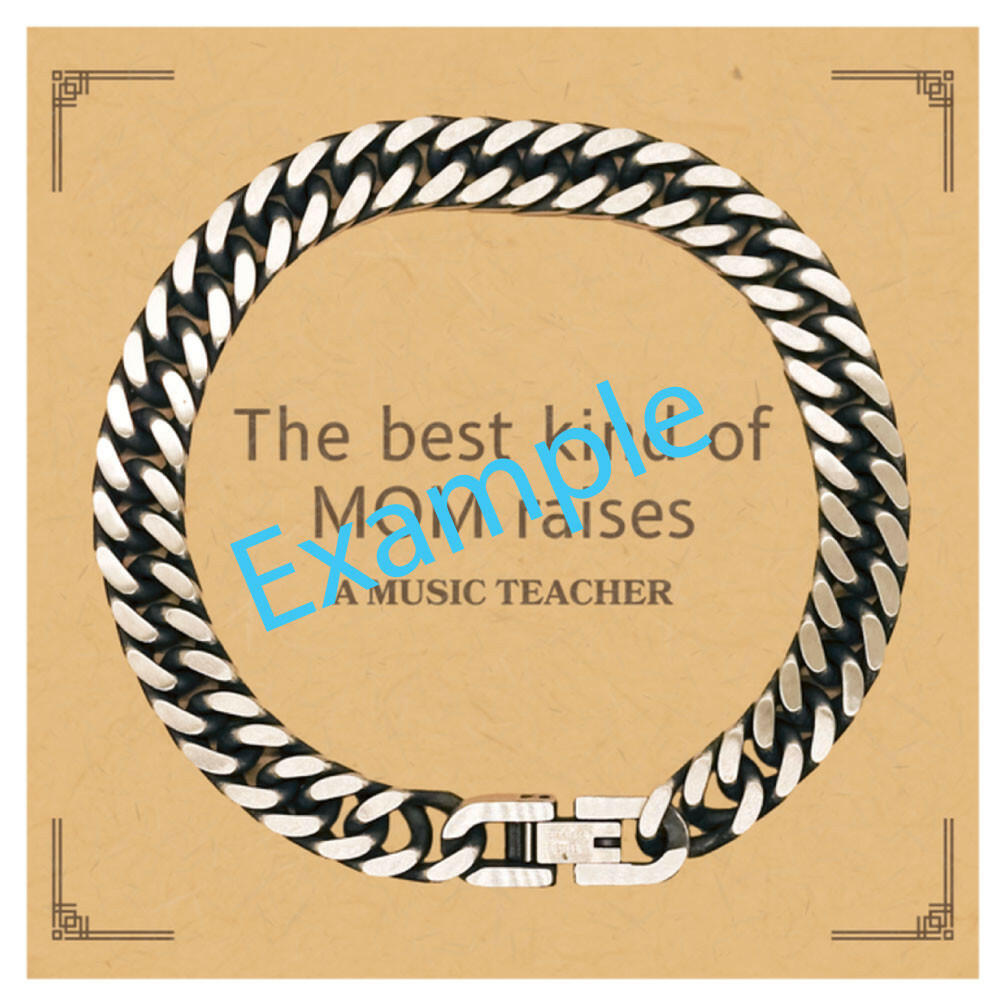 customizable cuban link chain bracelet