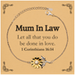 christian mum in law gifts let all that you do be done in love bible verse scripture sunflower bracelet baptism confirmation gifts for mum in law