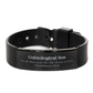 christian unbiological son gifts let all that you do be done in love bible verse scripture black shark mesh bracelet baptism confirmation gifts for unbiological son