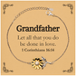 christian grandfather gifts let all that you do be done in love bible verse scripture sunflower bracelet baptism confirmation gifts for grandfather