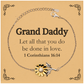 christian grand daddy gifts let all that you do be done in love bible verse scripture sunflower bracelet baptism confirmation gifts for grand daddy