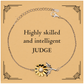 best judge gifts highly skilled and intelligent appreciation birthday sunflower bracelet for judge men women friends coworkers