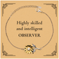 best observer gifts highly skilled and intelligent appreciation birthday sunflower bracelet for observer men women friends coworkers