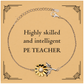 best pe teacher gifts highly skilled and intelligent appreciation birthday sunflower bracelet for pe teacher men women friends coworkers