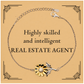 best real estate agent gifts highly skilled and intelligent appreciation birthday sunflower bracelet for real estate agent men women friends coworkers
