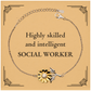 best social worker gifts highly skilled and intelligent appreciation birthday sunflower bracelet for social worker men women friends coworkers