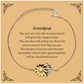 grandpop sunflower bracelet the warmest heart cherished forever perfect gift for christmas graduation birthday or any special occasion