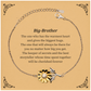 big brother sunflower bracelet the keeper of secrets perfect gift for birthdays and holidays