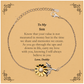 engraved sunflower bracelet for son carry my love everywhere inspirational graduation gift from dad meaningful christmas keepsake