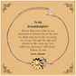 sunflower bracelet granddaughter engraved love abuela birthday gift for her