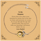 sunflower bracelet stepson gift from stepdad carry my love with you birthday memorial inspirational jewelry