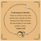 unbiological mother sunflower bracelet perfect love casteth out fear for mothers day inspirational gift
