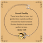 sunflower bracelet grand daddy fear casteth out love birthday gift