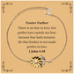 sunflower bracelet foster father gift engraved love perfect confidence birthday