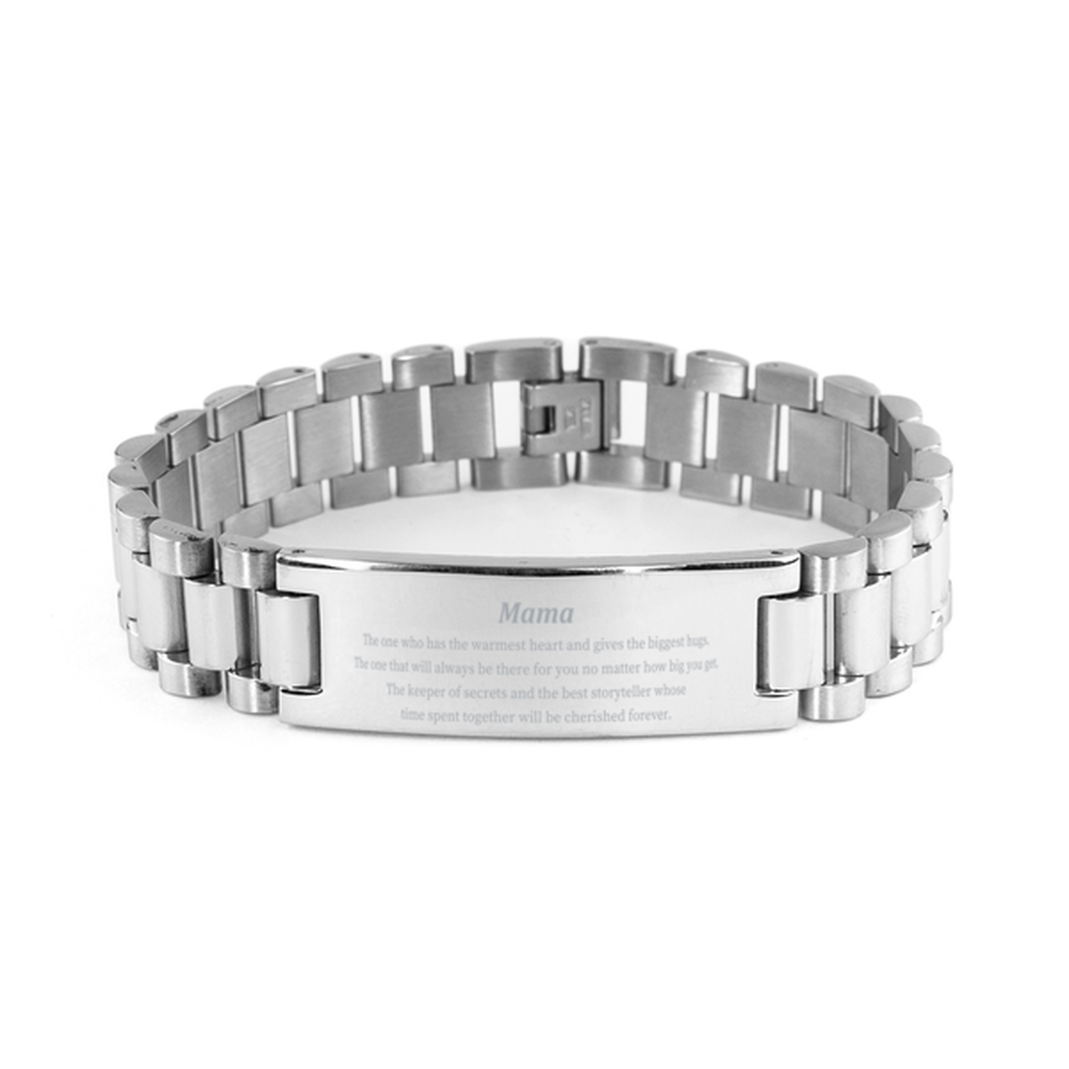 mama stainless steel bracelet engraved warmth and love perfect gift for mothers day birthday and holidays a cherished keepsake for mama
