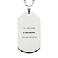 paramedic engraved silver dog tag inspirational gift for graduation holidays and veterans day